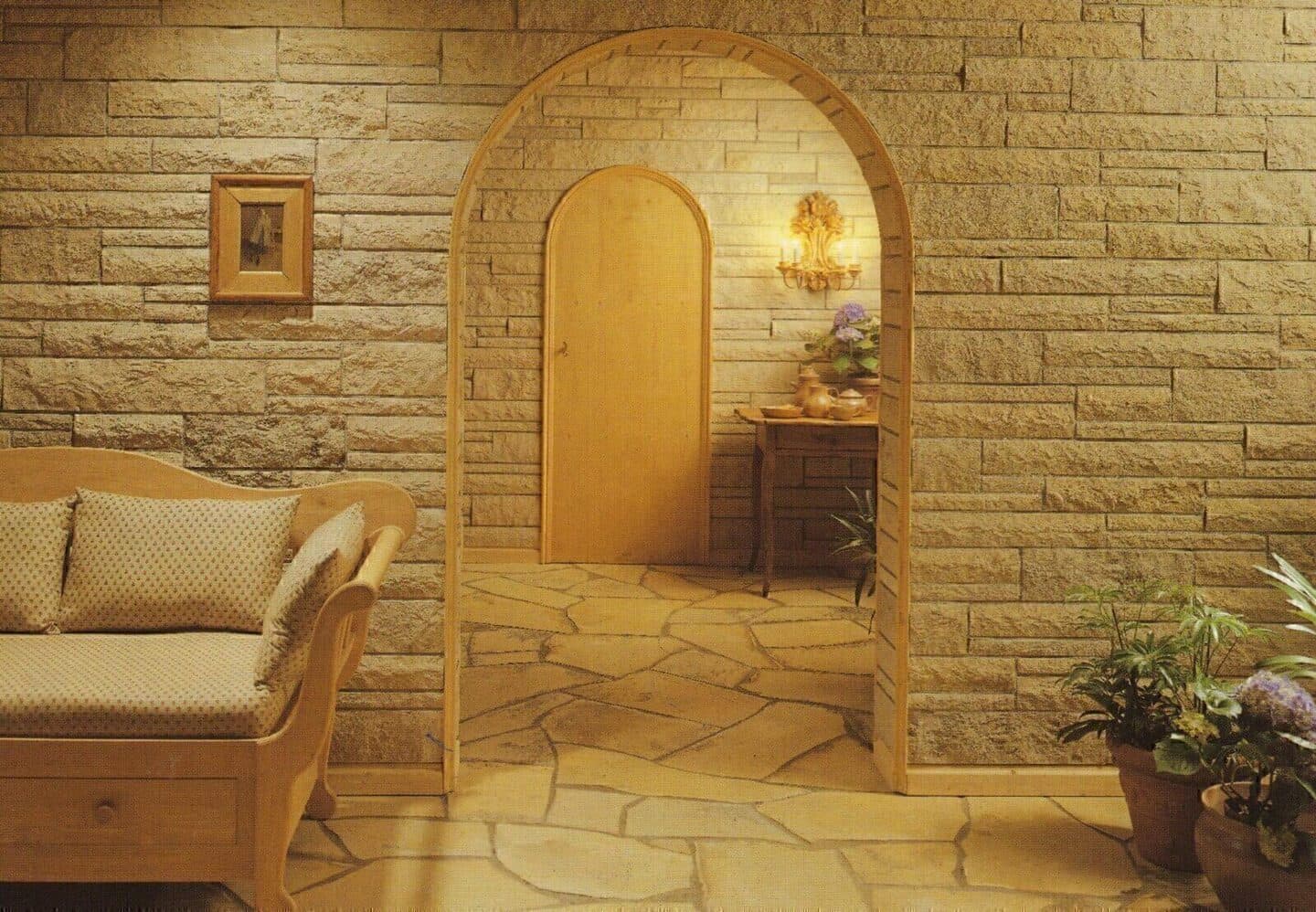 Декоративный камень в интерьере