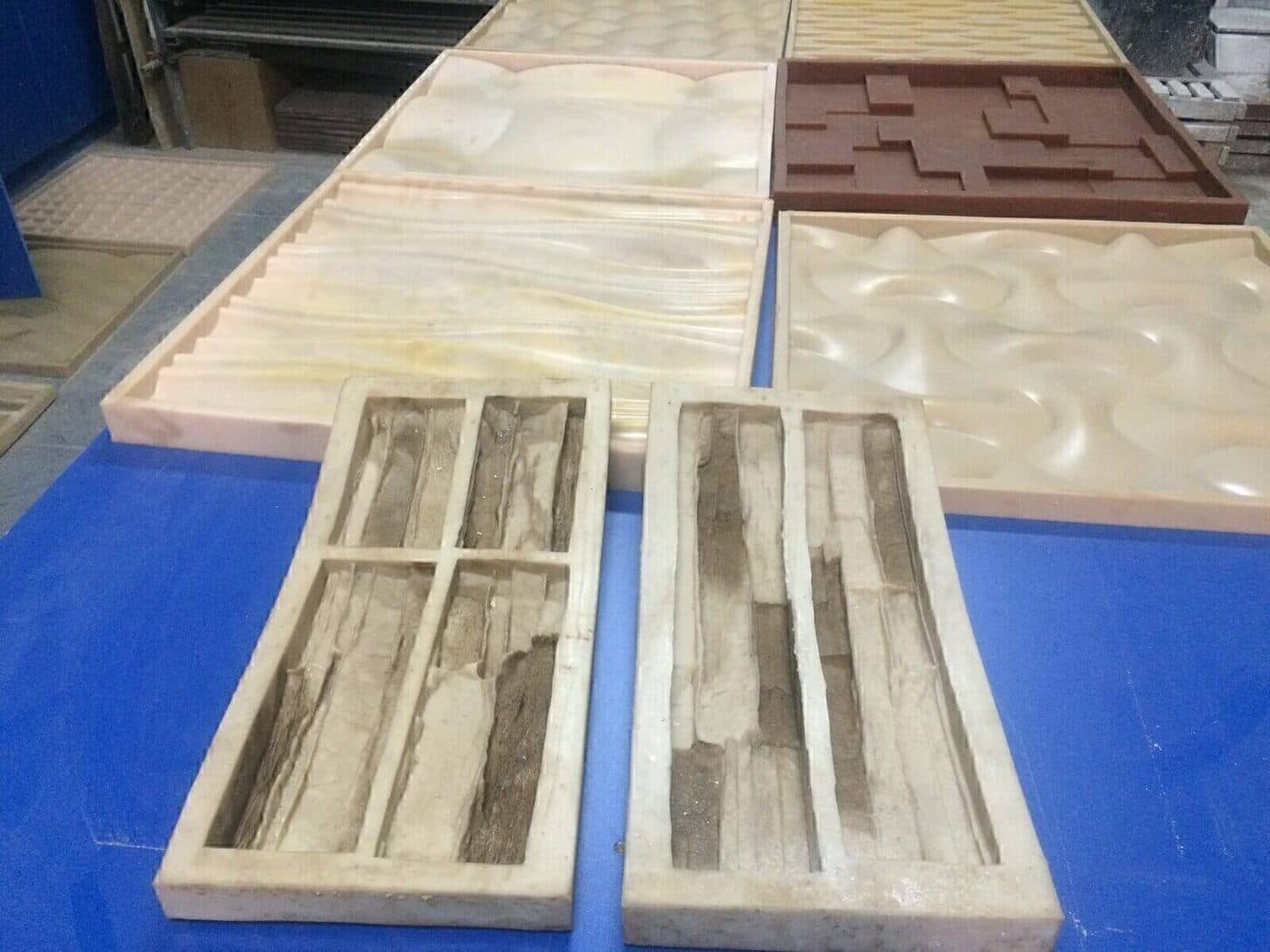 Формы для декоративного камня и облицовочной плитки