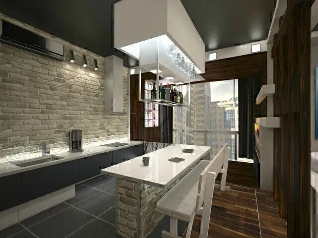 Старо-германский кирпич, вариант 6