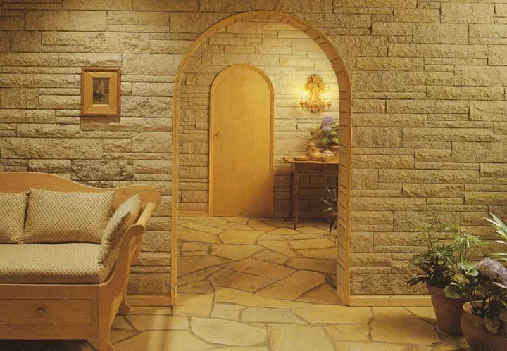 Декоративный камень в интерьере