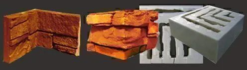 Угловой элемент для сводчатого сланца «Натуральный»