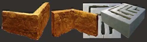 Угловой элемент для «Старо германского кирпича»