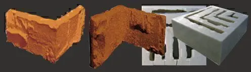 Угловой элемент для кирпича «Старая Прага»